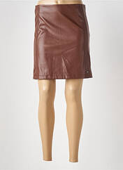 Jupe courte marron LPB pour femme seconde vue