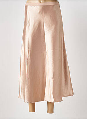 Jupe longue beige KILKY pour femme