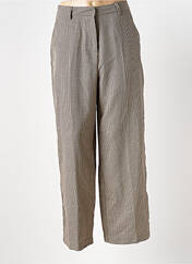 Pantalon large marron VERO MODA pour femme seconde vue