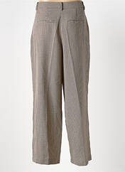 Pantalon large marron VERO MODA pour femme seconde vue