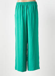 Pantalon large vert MAELLE pour femme seconde vue