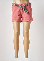 Short rouge LE TEMPS DES CERISES pour femme seconde vue