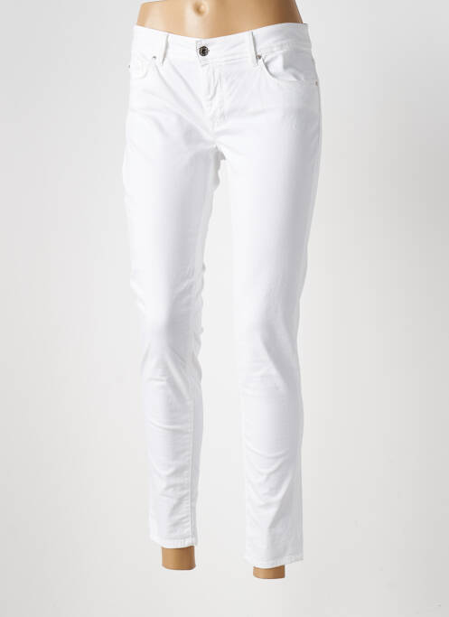 Pantalon 7/8 stretch taille normale blanc SALSA femme