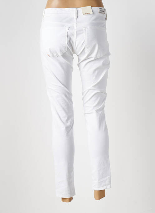 Pantalon 7/8 stretch taille normale blanc SALSA femme