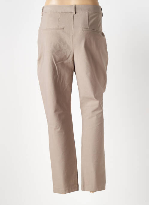 Pantalon 7/8 marron YAYA femme