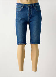 Bermuda stretch taille normale bleu LEE COOPER homme
