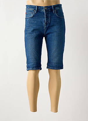 Bermuda stretch taille normale bleu LEE COOPER homme