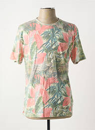 T-shirt coupe cintrée manches courtes vert LEE COOPER homme