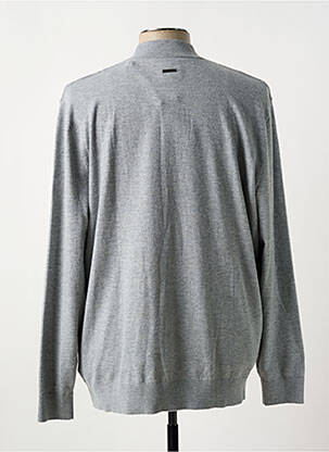 Gilet manches longues maille souple et aérée gris KAPORAL homme