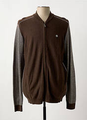 Gilet manches longues marron KAPORAL pour homme seconde vue