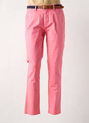 Pantalon chino rose SELECTED pour homme seconde vue