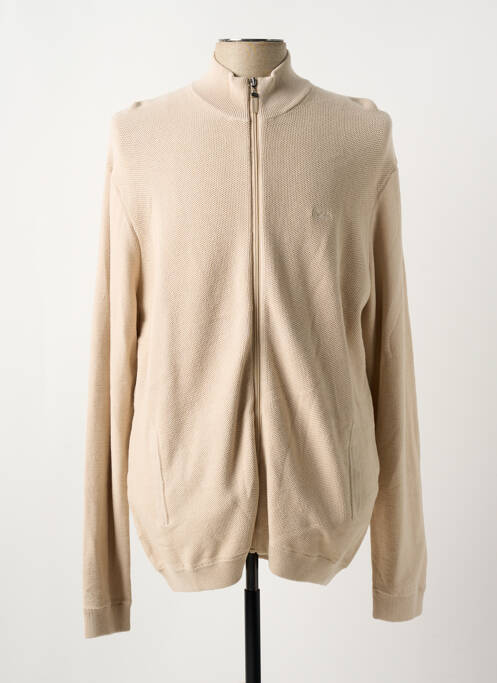 Gilet manches longues beige LEE COOPER pour homme