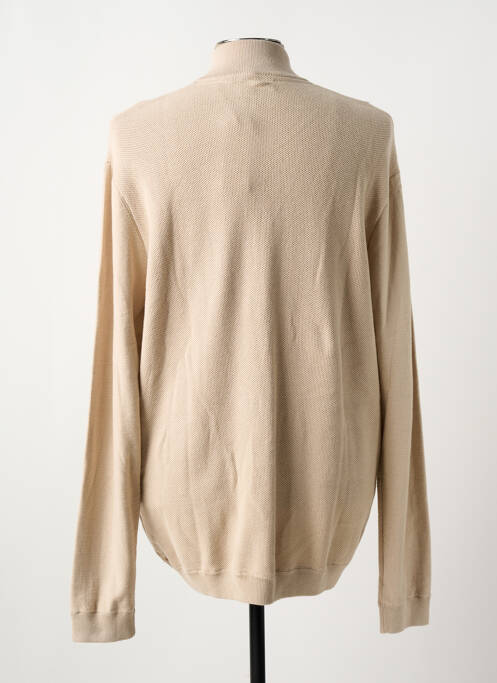 Gilet manches longues beige LEE COOPER homme