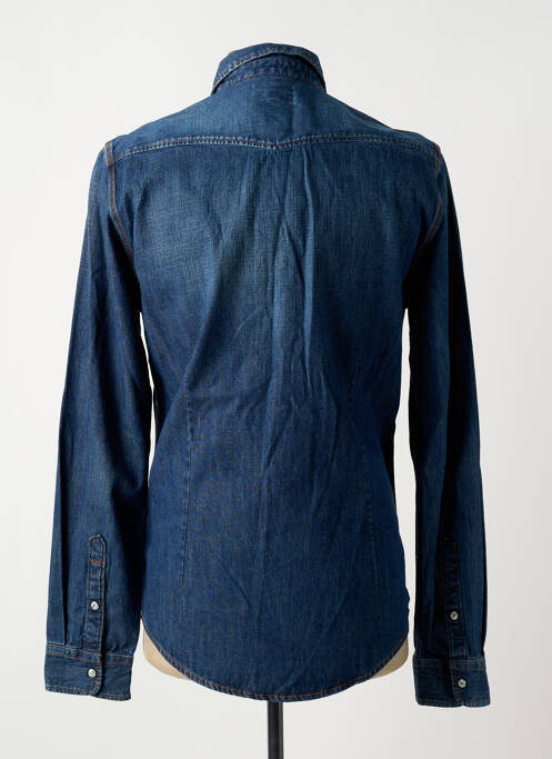 Chemise manches longues bleu SALSA pour homme