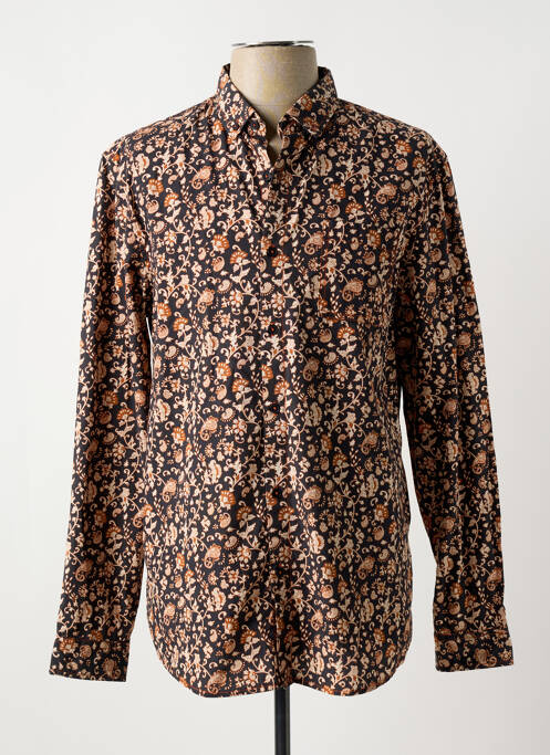 Chemise manches longues noir LEE COOPER pour homme