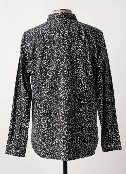 Chemise manches longues noir SELECTED pour homme