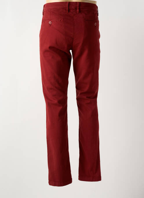 Pantalon chino rouge LEE COOPER pour homme