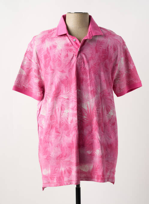 Polo rose DESIGUAL pour homme