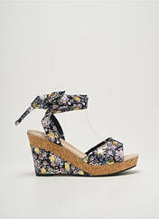 Sandales/Nu pieds noir LES P'TITES BOMBES pour femme seconde vue