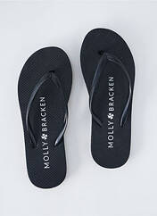 Tongs noir MOLLY BRACKEN pour femme seconde vue