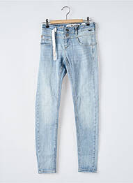Jeans coupe slim stretch taille normale bleu ZHRILL femme