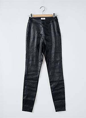 Pantalon slim tissage enduit taille normale noir S.OLIVER femme