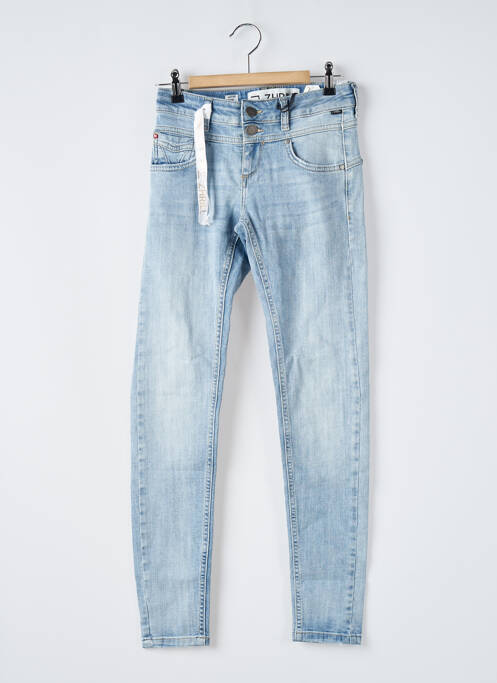 Jeans coupe slim bleu ZHRILL pour femme