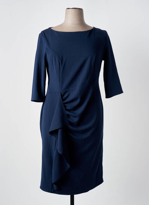 Robe mi-longue bleu RINASCIMENTO pour femme