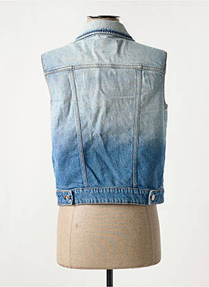 Veste casual col chemisier bleu S.OLIVER femme