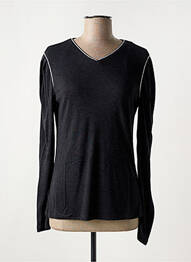 T-shirt manches longues manches longues gris GEISHA femme