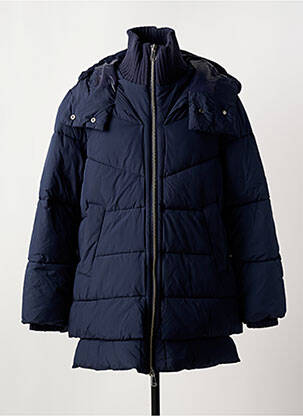 Doudoune poches a capuche bleu S.OLIVER femme