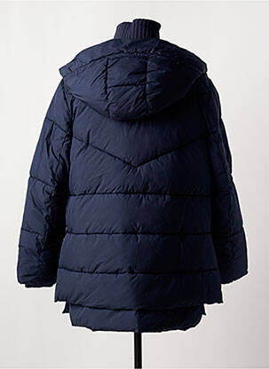 Doudoune poches a capuche bleu S.OLIVER femme