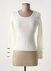 Pull blanc FRIME pour femme seconde vue