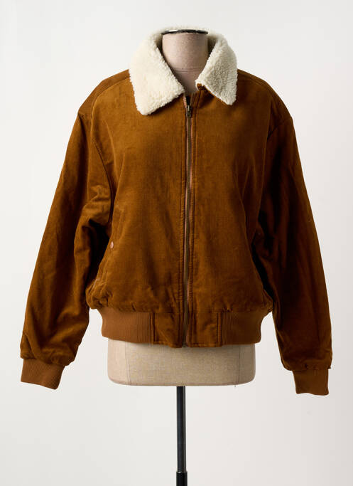 Blouson marron WRANGLER pour femme
