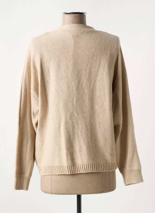 Gilet manches longues beige STREET ONE femme