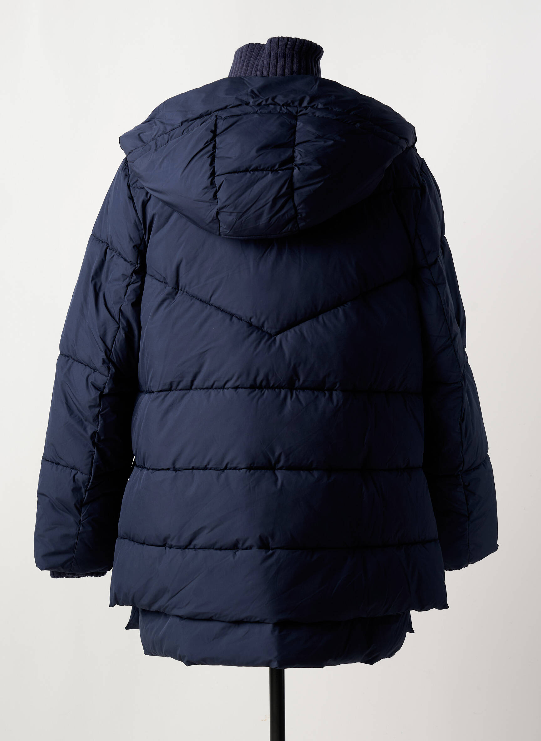 Manteau Veste S Oliver Femme Doudoune Manches Longues Bleu Femme