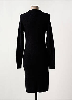 Robe pull col v manches longues noir B.YOUNG femme