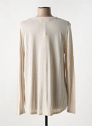 Blouse manches longues manches longues beige OUI femme