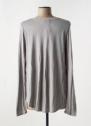 Blouse manches longues manches longues gris OUI femme