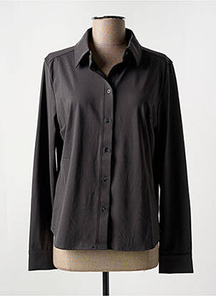 Chemisier coupe cintrée manches longues gris ZHRILL femme