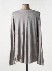 Blouse gris OUI pour femme seconde vue