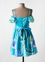 Robe courte bleu RINASCIMENTO pour femme seconde vue