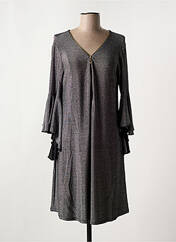 Robe courte argent JULIE D'ORLEAC pour femme seconde vue