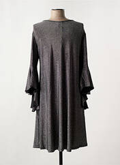 Robe courte argent JULIE D'ORLEAC pour femme seconde vue