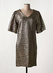 Robe mi-longue or GEISHA pour femme seconde vue