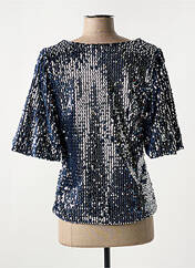 Top bleu GEISHA pour femme seconde vue