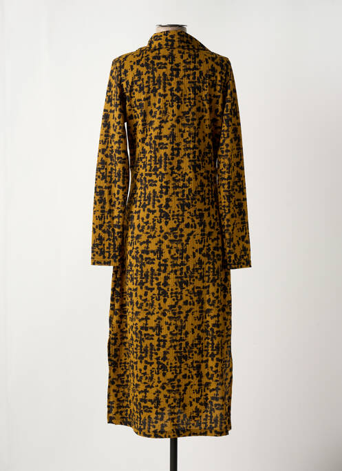 Robe longue marron B.YOUNG pour femme