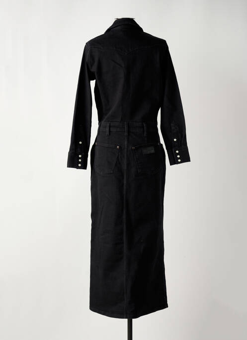 Robe longue noir WRANGLER pour femme