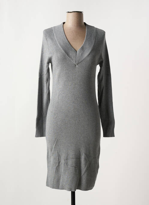 Robe pull gris B.YOUNG pour femme