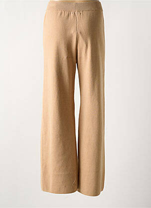 Pantalon large taille normale taille normale marron RUE MAZARINE femme